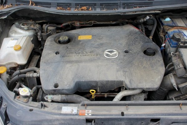 _Pas przód +chłodnice +wentylator Mazda 5 CR 2008 2.0D RF7J Van 