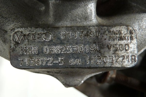 _Turbosprężarka VW Golf IV 1J 1997-2003 1.9TDI