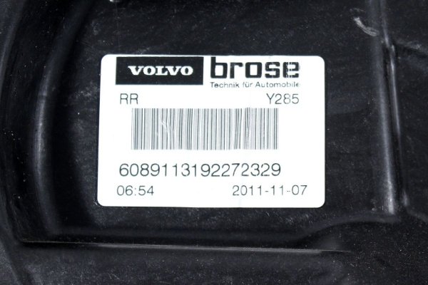 Podnośnik szyby tył prawy Volvo V70 2011-2013 LIFT