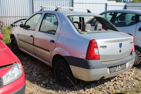 Drzwi Tył Lewe Dacia Logan I 2006 1.5DCI Sedan (gołe drzwi bez osprzętu)