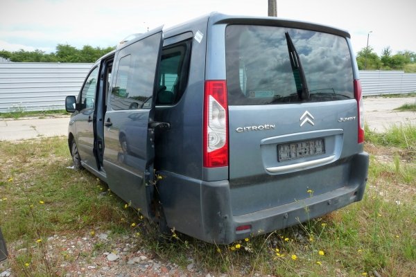 Szyba drzwi przód lewa Citroen Jumpy II 2007 Bus 