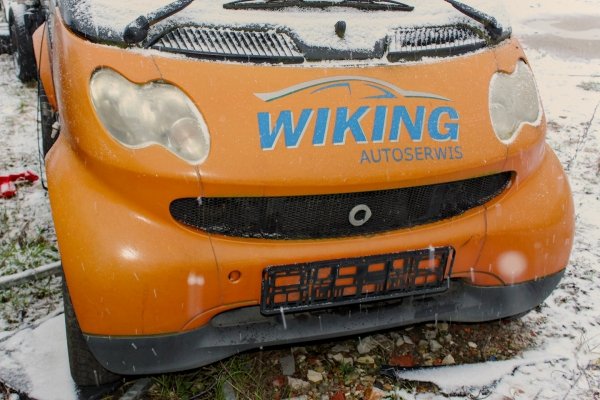 Błotnik lewy prawy maska zderzak przód Smart Fortwo 450 Lift 2003-2007