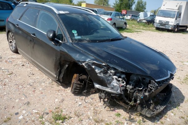 Szyba drzwi przód prawa Citroen C5 II 2009 Kombi 