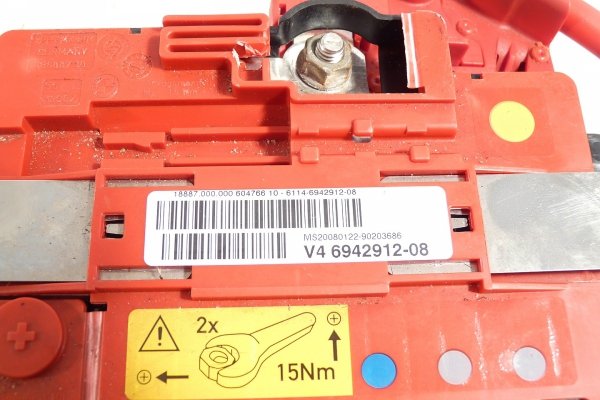_Klema pirotechniczna BMW 1 E81 2008 1.6i N43B