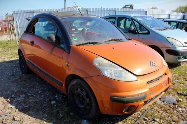 Zderzak tył Citroen C3 Pluriel 2004 Kabirolet  (kod lakieru: KHU)