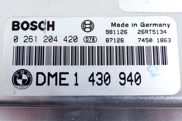 _Komputer sterownik silnika BMW 3 E46 1998 1.9i 8V