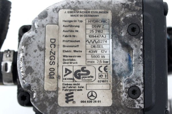 _Webasto Mercedes Sprinter 1995-2006 2.2CDI