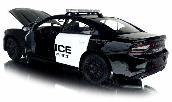 2016 DODGE CHARGER POLICE Auto Metal Welly 1:24