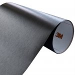 Folia Szczotkowane Aluminium Niebiesko-Czarne 3M ME1175 60x200cm