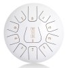 Hluru-Wangyou THF11-8 White Tongue Drum 11 notes 8