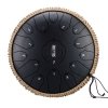 Hluru-Huashu TWL15-14 Charcoal Tongue Drum 15 notes 14