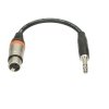 Klotz XLR-FP6.3 przejściówka XLR żeński na TRS 0,2m