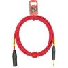 GoodDrut XLRm-TRS 3m malinowy kabel zbalansowany