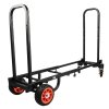 DNA CART M1 wózek transportowy składany pojemny metalowy platforma dwa uchwyty 150 kg