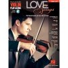 Hal Leonard LOVE SONGS Violin Play-Along Volume 67