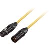 GoodDrut XLRm-XLRf 3m żółty kabel mikrofonowy