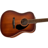 Fender PD-220E Dreadnought All Mahogany Ovangkol Fingerboard Aged Cognac Burst