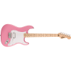 Squier Sonic Stratocaster HT H Maple Fingerboard White Pickguard Flash Pink