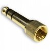 JACK wtyk nakręcany adapter TRS 