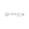 Roxtone DMXJ210L1 Kabel mikrofonowy