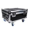 CASE4ME case na 12 sztuk FLAT PAR LED SLIM kółka