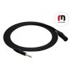 Red`s MCN 13 10 BK Kabel Mikrofonowy Jack/xlr żeński 1m