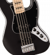 Squier Affinity Series Active Jazz Bass V Maple Fingerboard Black Pickguard Black Metallic