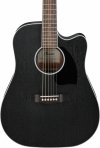 Ibanez PF16MWCE-WK Weathered Black Open Pore 48mm Gitara Elektro-Akustyczna