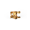 D'Addario Rico H-Ligature & Cap Baritone Saxophone Gold ligatura saksofonu barytonowego kapturek złoty