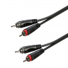 Roxtone SACC130L3 Kabel audio 2 x Wtyk RCA / 2 x Wtyk RCA 3m