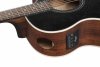 Ibanez AE140-WKH Weathered Black Open Pore Gitara elektro-akustyczna