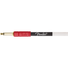 Fender John 5 Instrument Cable White and Red 10'