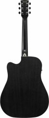Ibanez PF16MWCE-WK Weathered Black Open Pore 48mm Gitara Elektro-Akustyczna