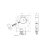 STAND4ME HAK UCHWYT do ŚWIATEŁ do 50 KG 48-51mm SR