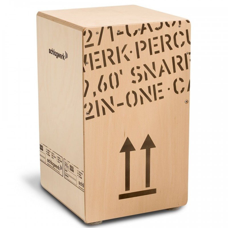 Schlagwerk 2 in One カホン SR-CP404BLK Schlagwerk CP404 Cajon 2inONE - Cajony - Perkusjonalia - Perkusje