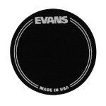 Evans EQPB1 łatka do bębna basowego Black Nylon