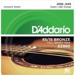 D'Addario EZ890 - 85/15 Bronze 9-45