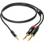 Klotz KY5-300 kabel mini jack stereo-2x jack mono 3m