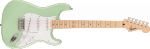 Squier FSR Factory Special Run Sonic Stratocaster Maple Fingerboard White Pickguard Surf Green