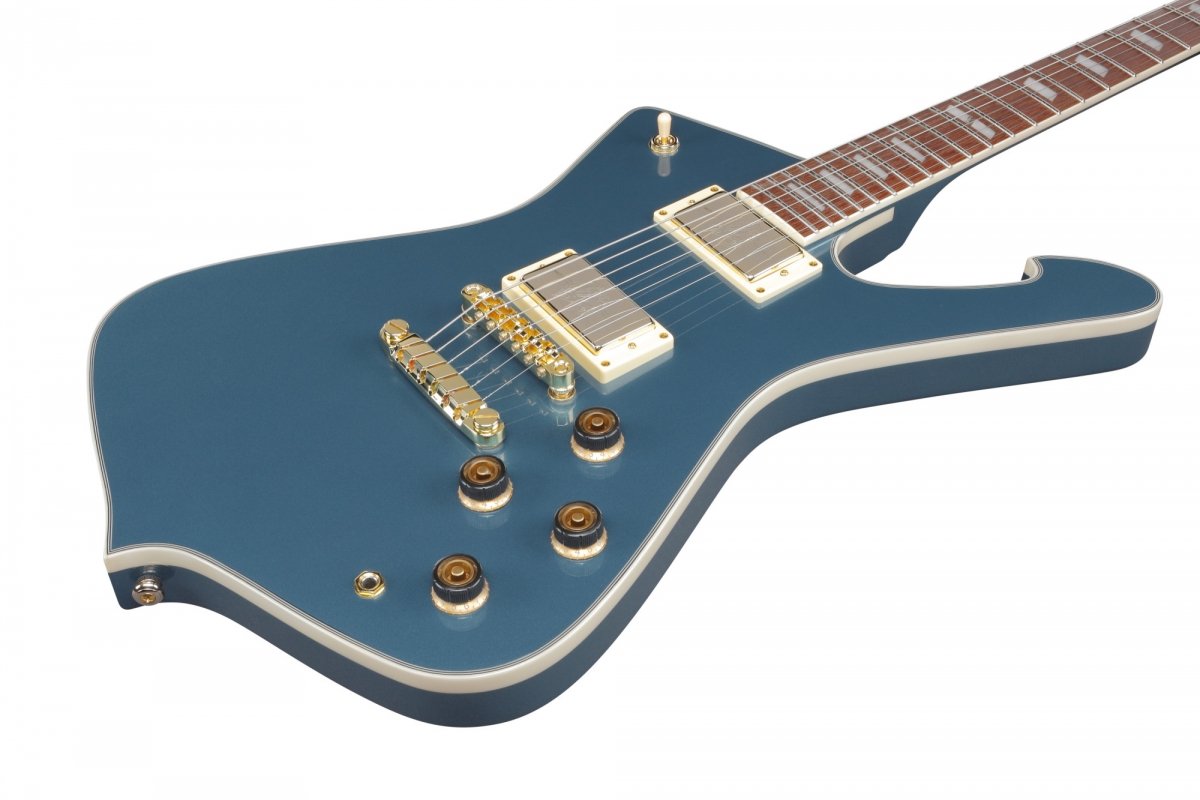 【返品交換不可】 Ibanez IC420-ABM Antique Blue Metallic Iceman gitara elektryczna ベース