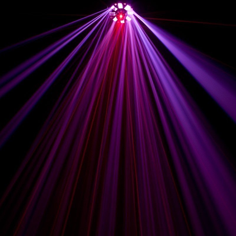 American DJ, Stinger, Moonflower, Laser, Stroboskop, LED