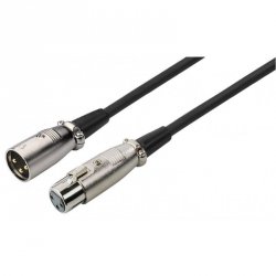 Monacor MEC-190/SW kabel mikrofonowy XLR XLR 2m