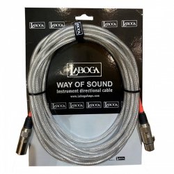 Laboga Way Of Sound kabel mikrofonowy 6m XLR-XLR WH