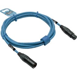 GoodDrut XLRm-XLRf 2m miętowy kabel mikrofonowy