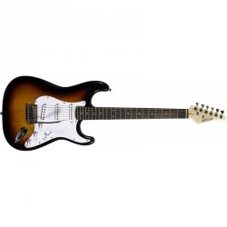 Arrow ST111 Amburst Rosewood gitara elektryczna biały pickguard