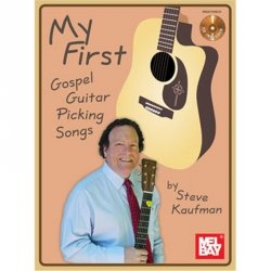 Mel Bay Publications My First Gospel Guitar Picking Songs Book/Cd Set