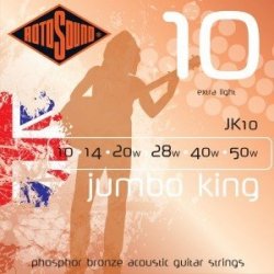 Rotosound Jumbo King (phosphor bronze roundwound) JK10