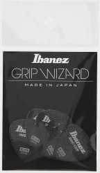 Ibanez PPA16MCG-BK Zestaw 6 kostek do gitary Sand Grip Crack Model