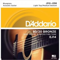 D'Addario EJ14 struny do gitary akustycznej Bluegrass 12-56