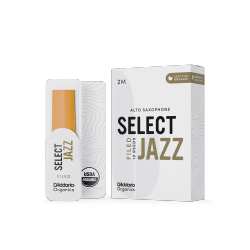 D'Addario Organic Select Jazz 2M Filed Alto Sax